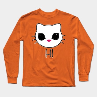 Hi cat l l Long Sleeve T-Shirt